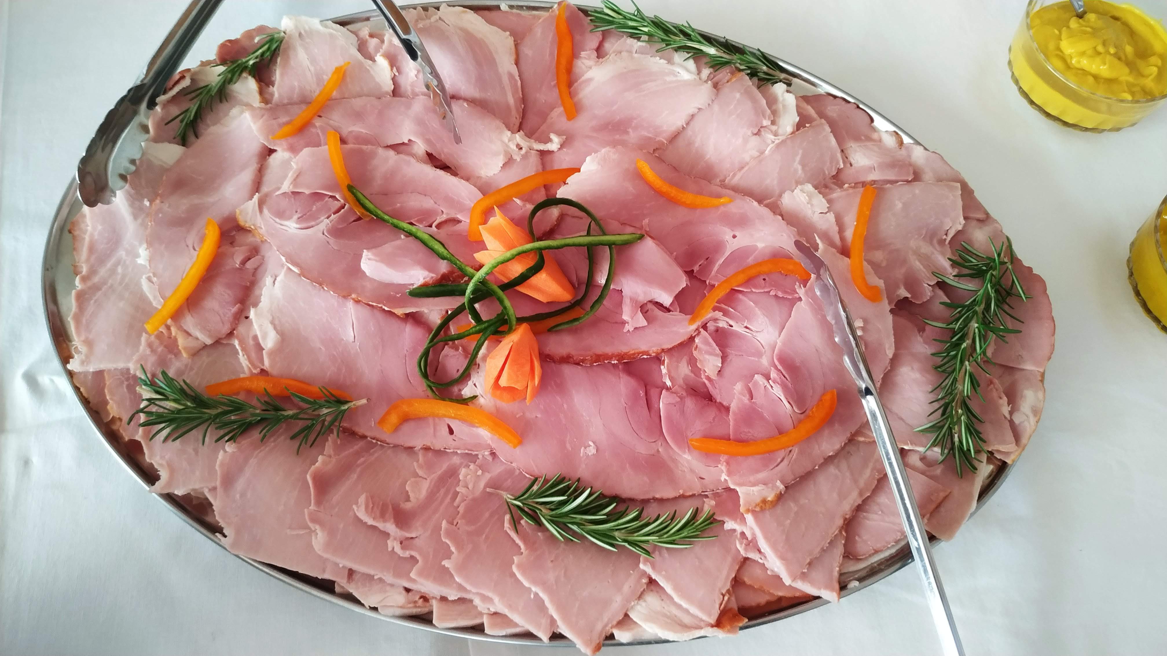 Ham platter
